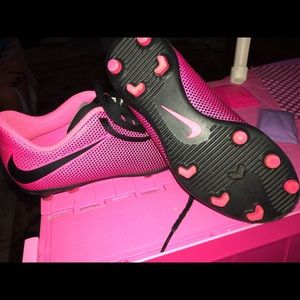 Girls Nike soccer cleats size 11